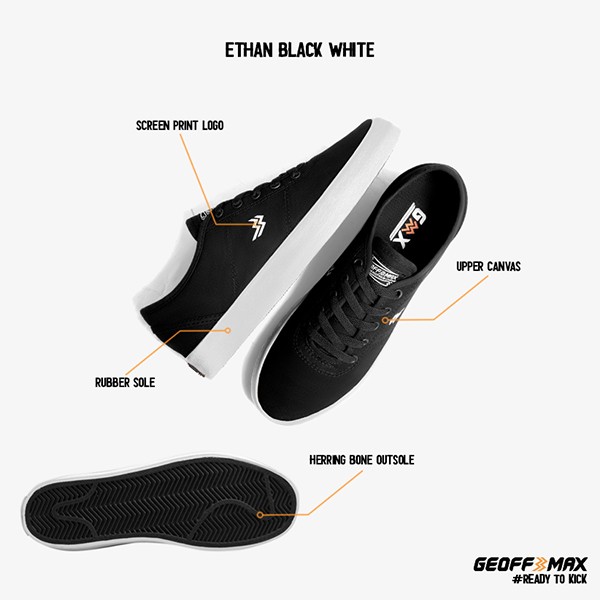 Geoff Maksimal Jaya Geoff Max Ethan Black White