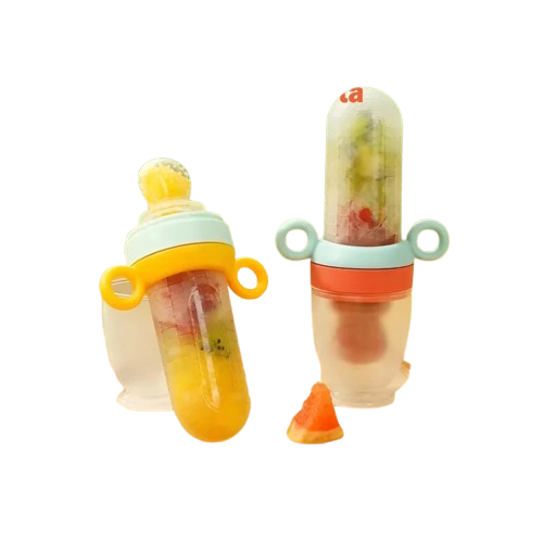 Sakumini Squeeze Spoon Fruit Teether Feeder 1