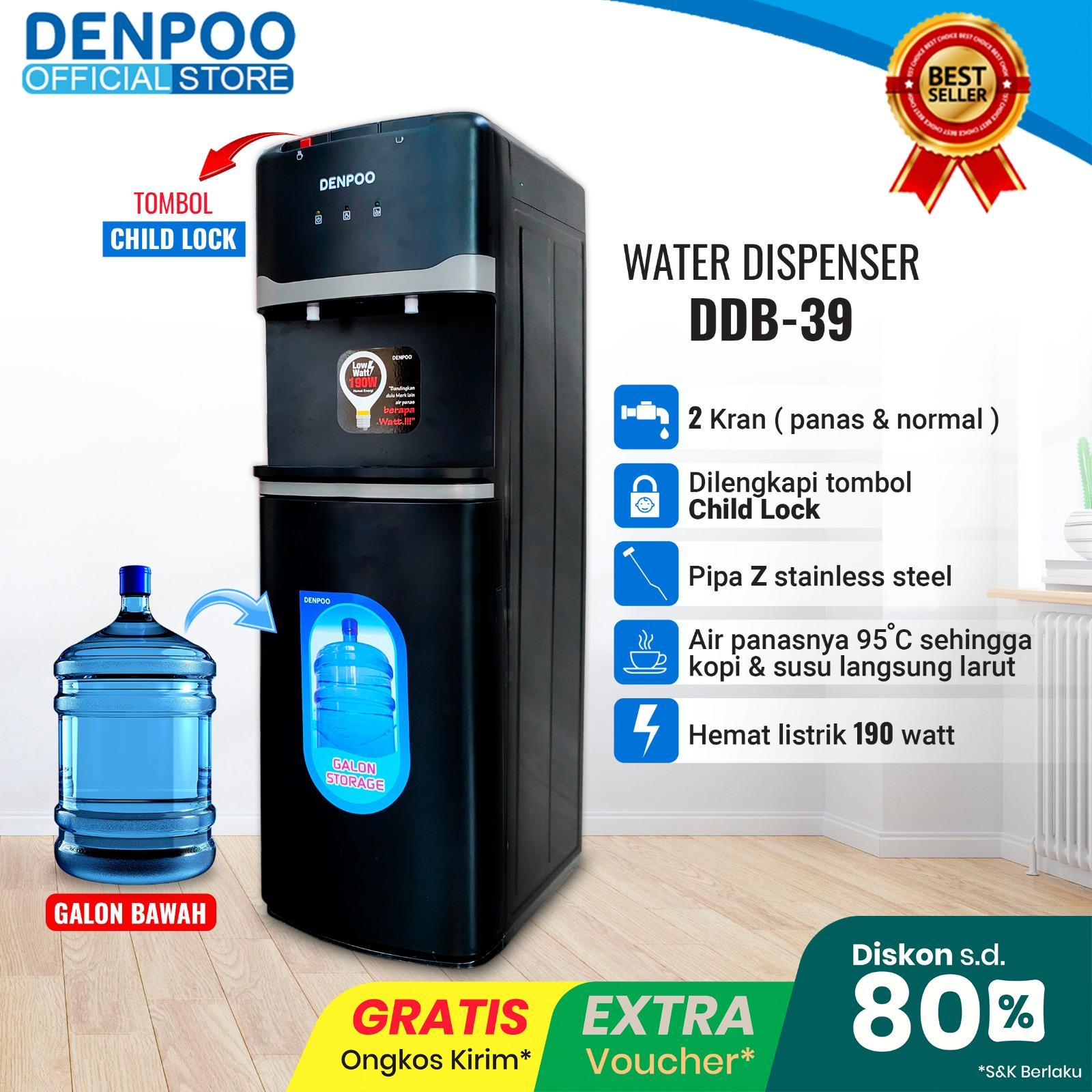 Denpoo Mandiri Indonesia Denpoo Water Dispenser  DDB-39 