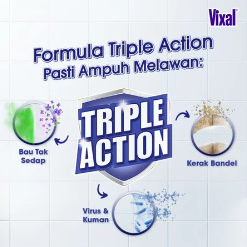 Unilever Vixal Ekstra Kuat Triple Action 750 ml