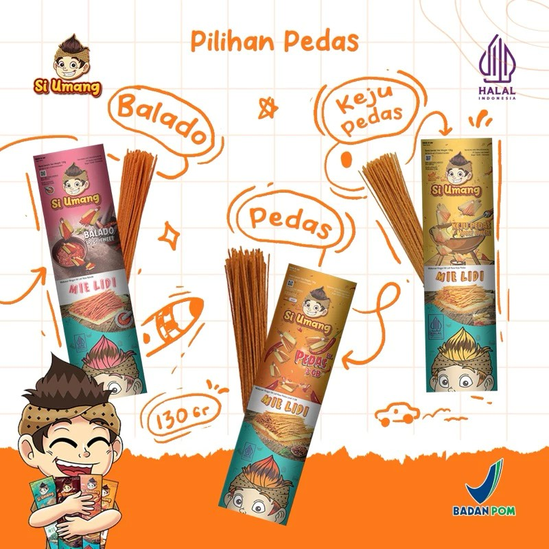 Siumang Teman Sukses Si Umang Mie Lidi