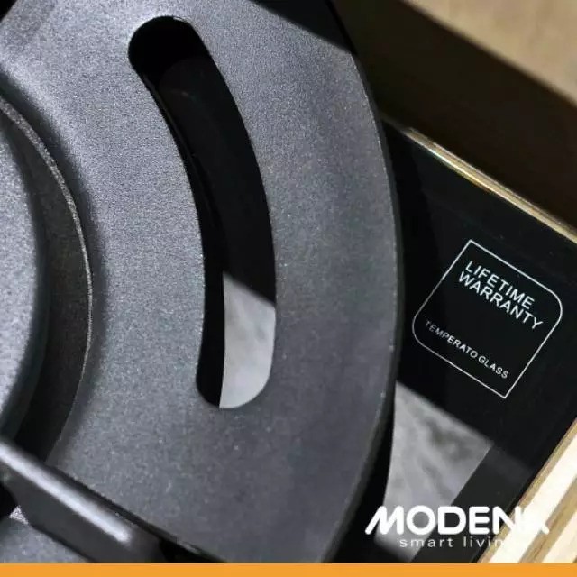 MODENA Indonesia MODENA Kompor Gas Tanam 70cm 2 Burner Mix Brass BH 1725 LA