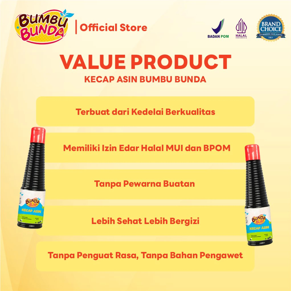 Bumbu Bunda Elia Sukses Bumbu Bunda Elia Kecap Asin