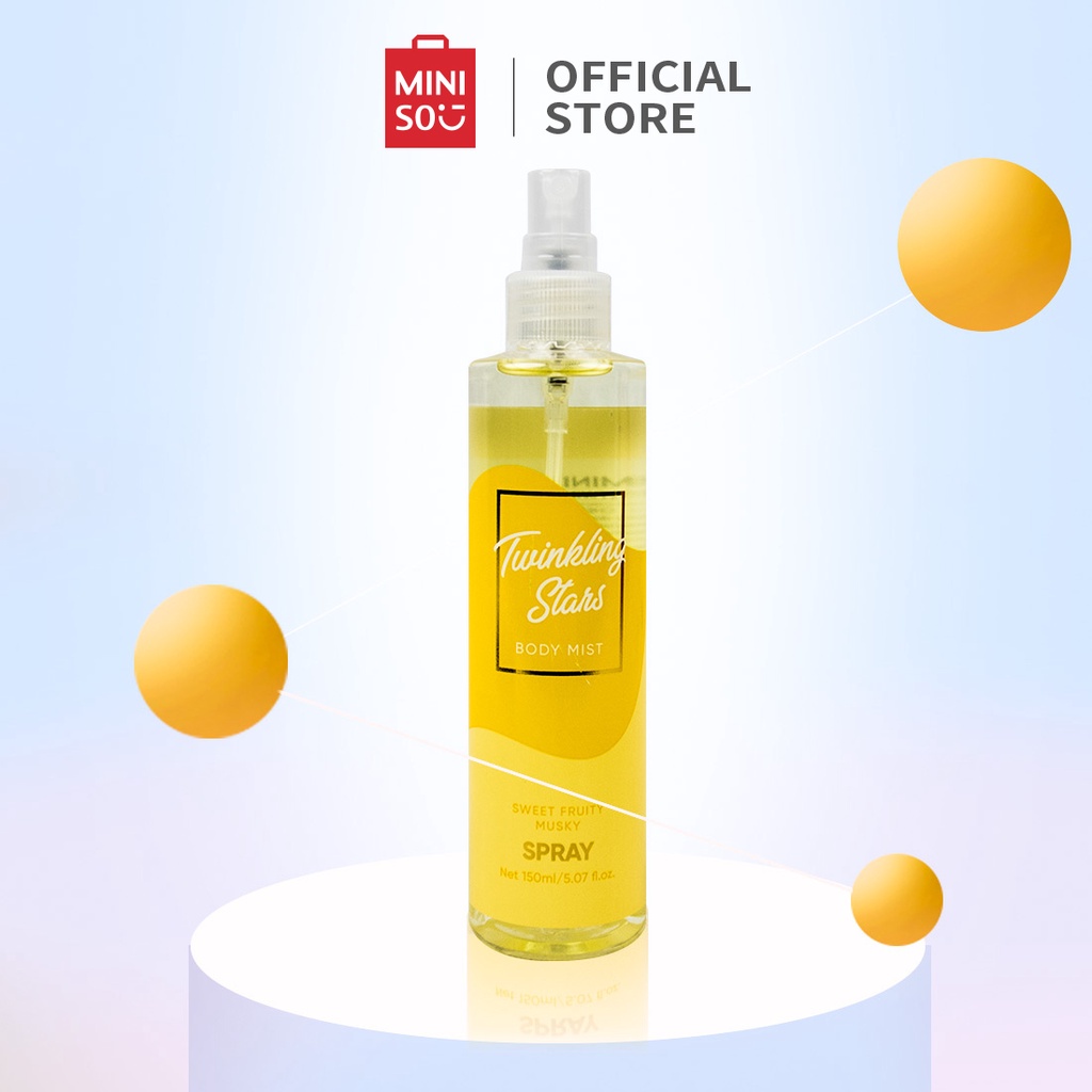 Miniso Group Miniso Twinkling Stars Body Mist 