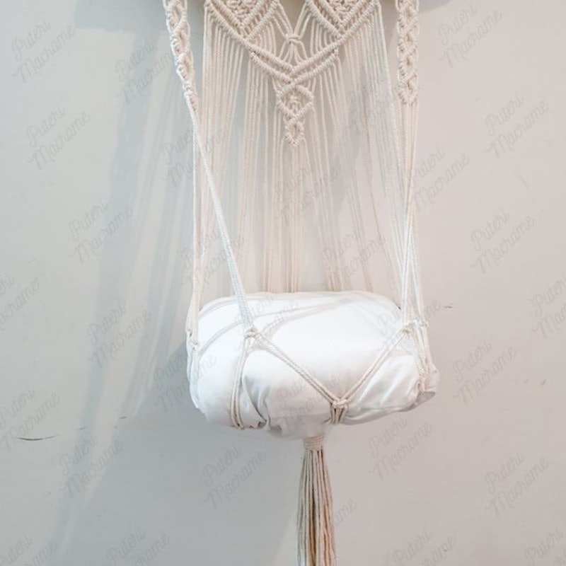 Ayunan Kucing Macrame 3