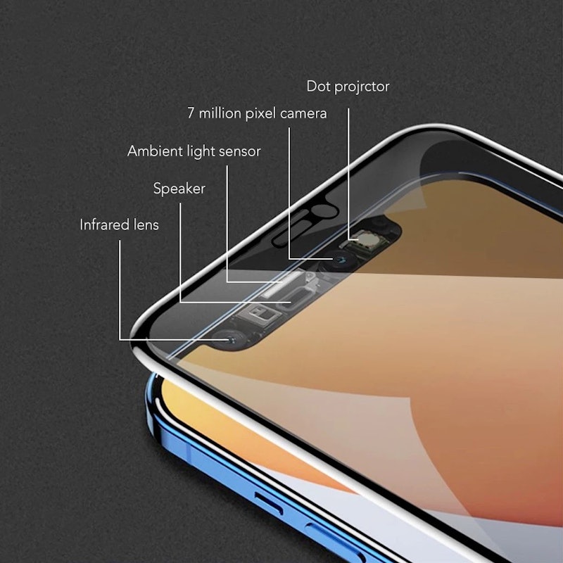 AMINO Anti Spy Tempered Glass 4