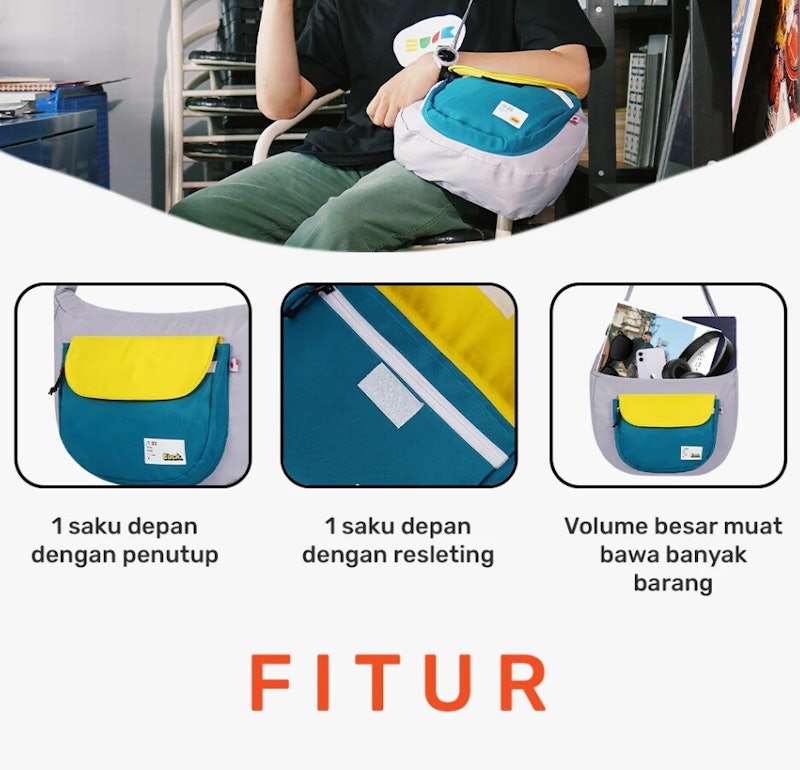 EUCK Fuku Sling Bag Size L