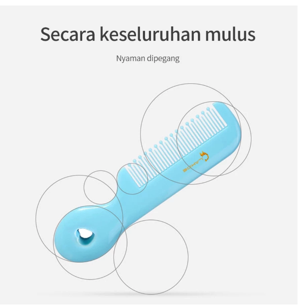 Lakoe Indonesia Sisir Bayi untuk 0-2 Tahun 4