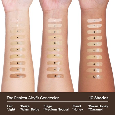 Rose All Day The Realest AiryFit Concealer Beige