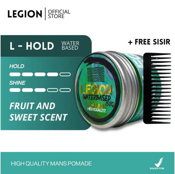  Legion Pomade Waterbased L-Hold 