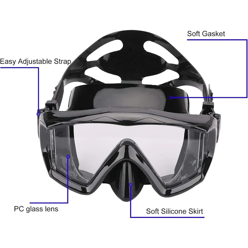 PREFERRED Kacamata Renang Snorkeling PVC 2