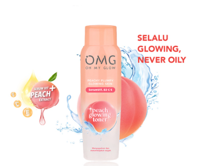 Varcos Citra Internasional OMG OH MY GLOW Peach Glowing Toner