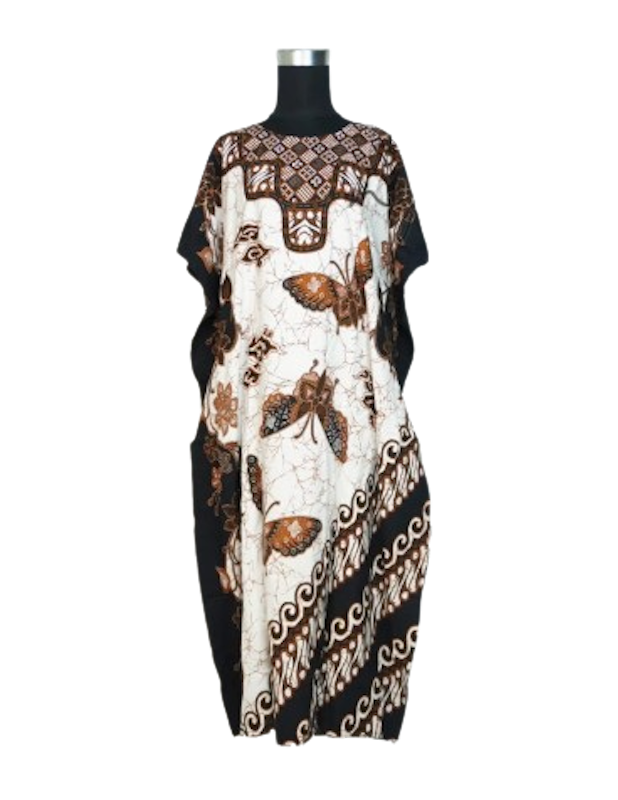 Batik Radian Daster Kelelawar Motif Batik Sogan 2