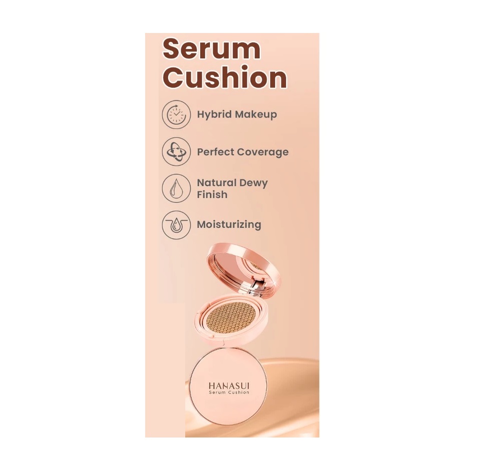 Eka Jaya Internasional Hanasui Serum Cushion (05 Fairy Pinkish)