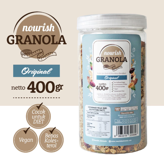 Triorganik Indonesia Sehati Nourish Granola Original