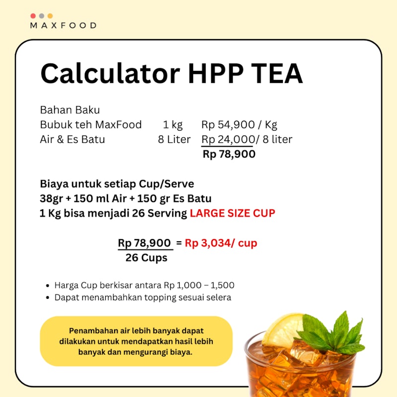 Lemon Tea 1 kg 4