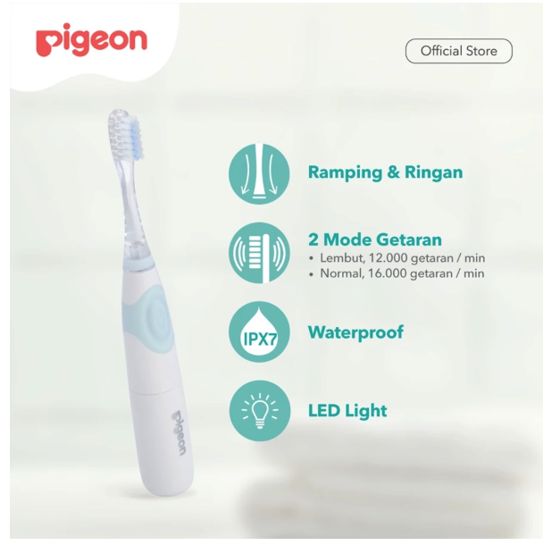 Pigeon Indonesia Pigeon Electric Finishing Toothbrush