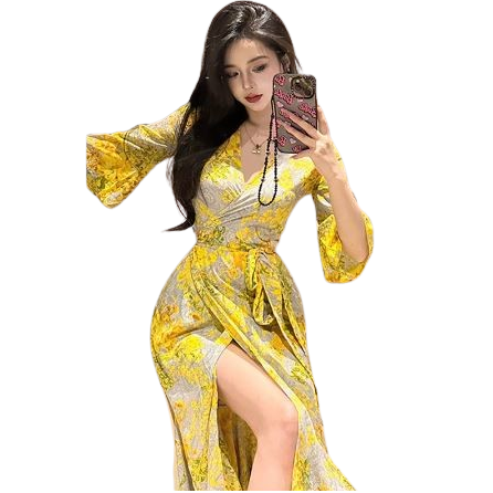 Newlan Yellow Flower  QZ087 