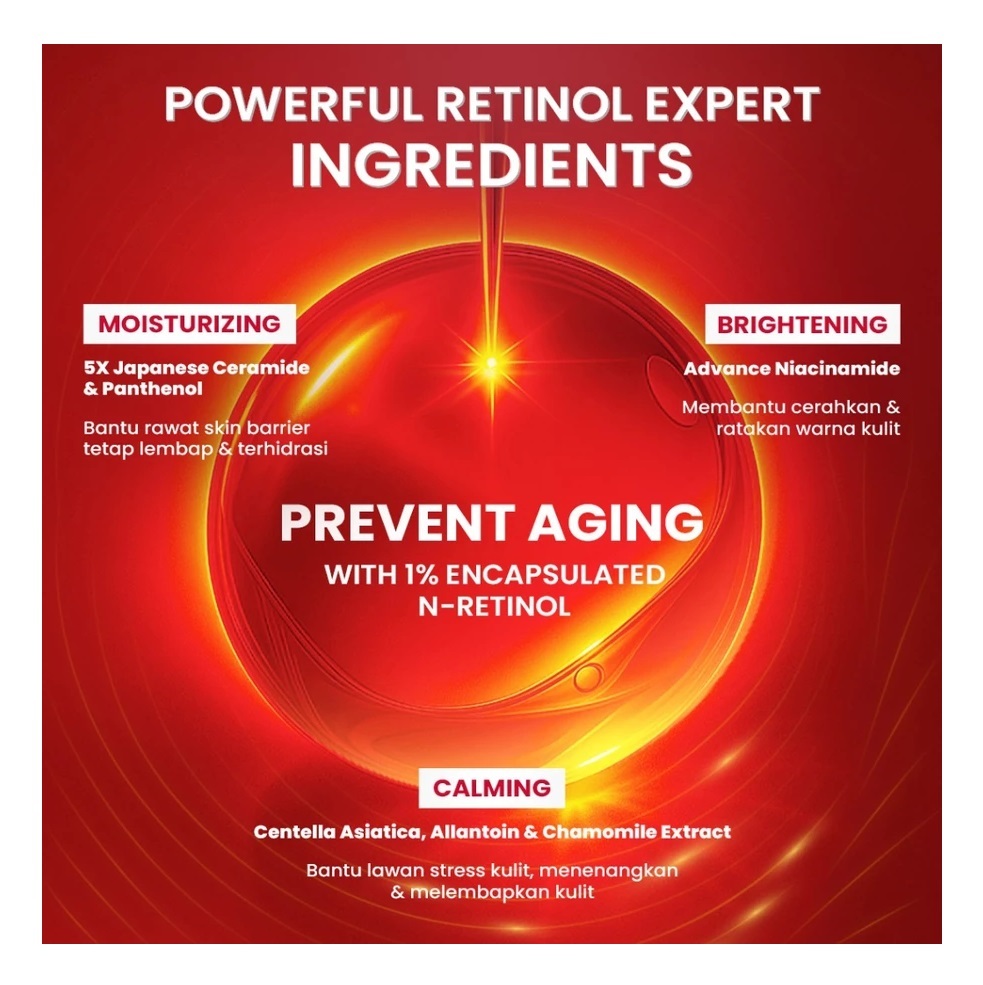 Eka Jaya Internasional Hanasui Power Retinol Expert Serum