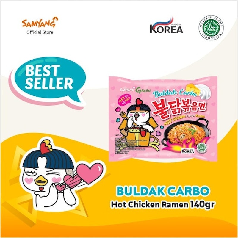 Buldak Ramen Carbonara 3
