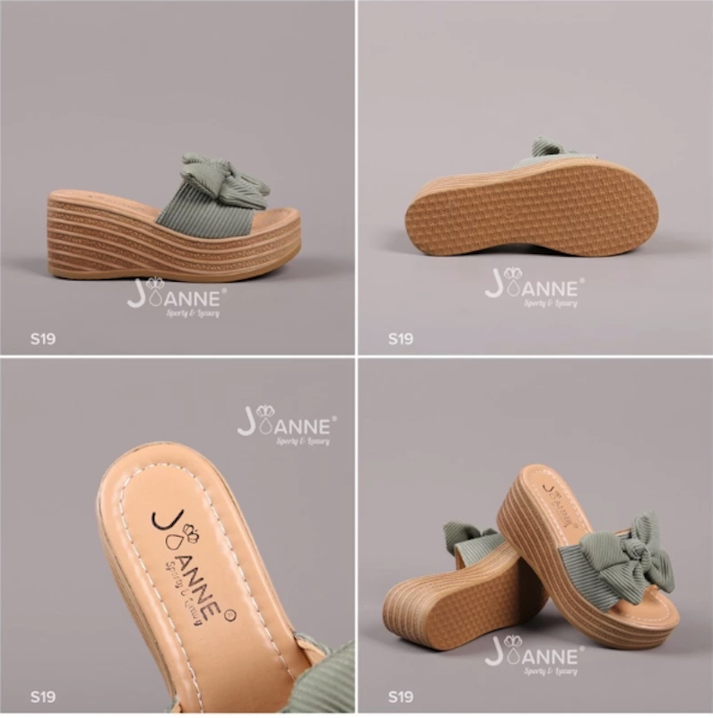 Joanne Footwear Wedges Sandal Shoes Sepatu Wanita 4