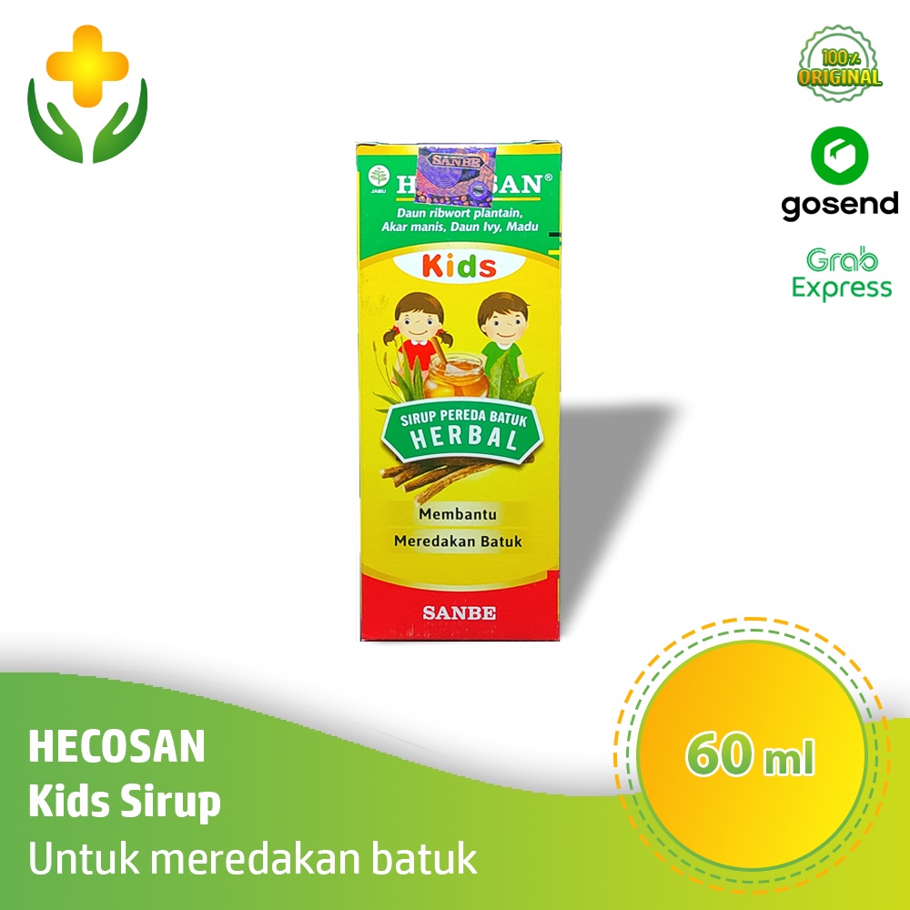 Sanbe Hecosan Kids Herbal Cough Syrup