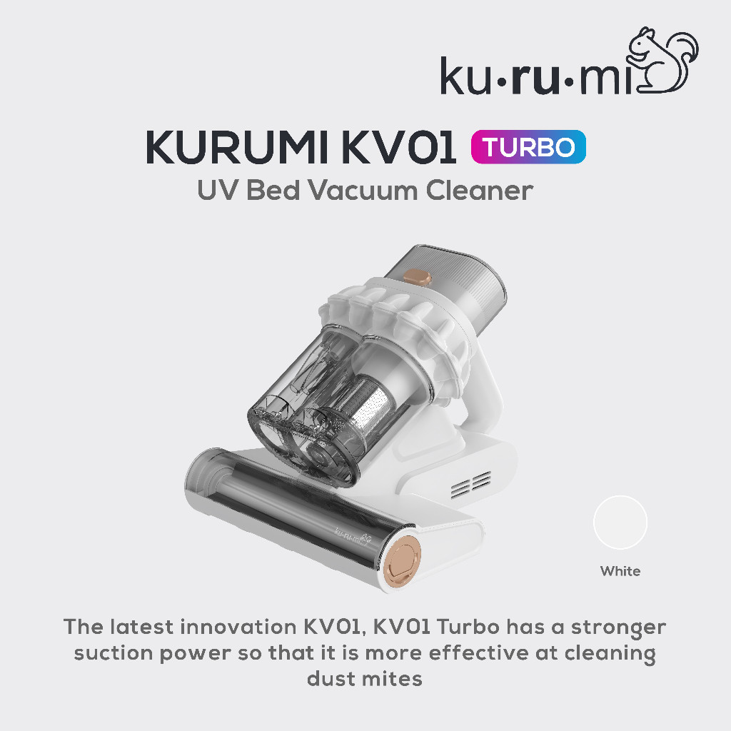 Kurumi Kurumi Anti Dust Mites UV Vacuum Cleaner KV 01 Turbo