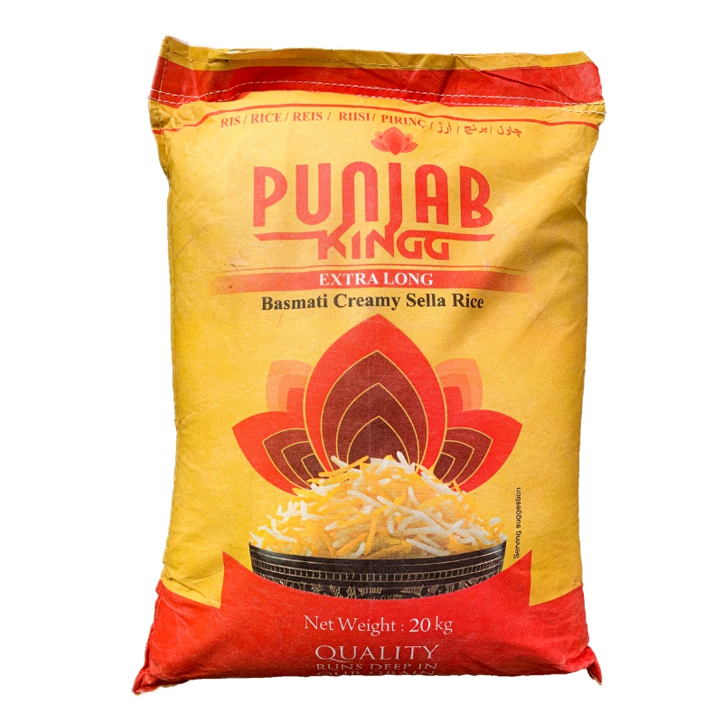 Lautan Mas Pertiwi Punjab Kingg Basmati Creamy Sella Rice