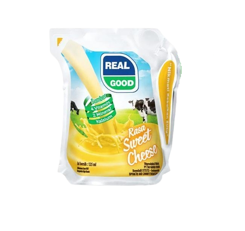 Real Good Good Milk Rasa Sweet Cheese 125 ml (5 pcs)