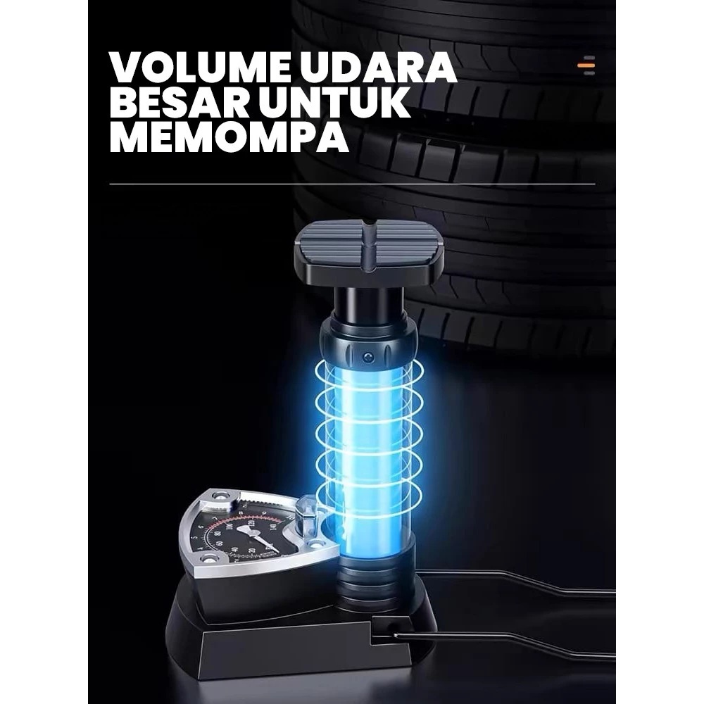  BB-AK Portable Foot Pump