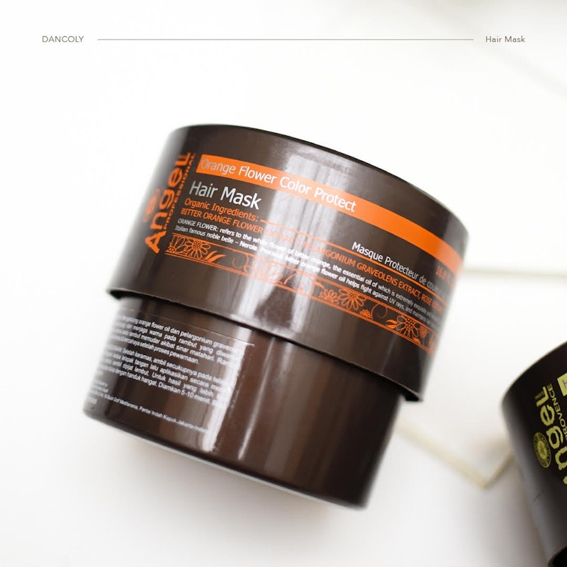 Dancoly Orange Flower Color Protect Hair Mask 3