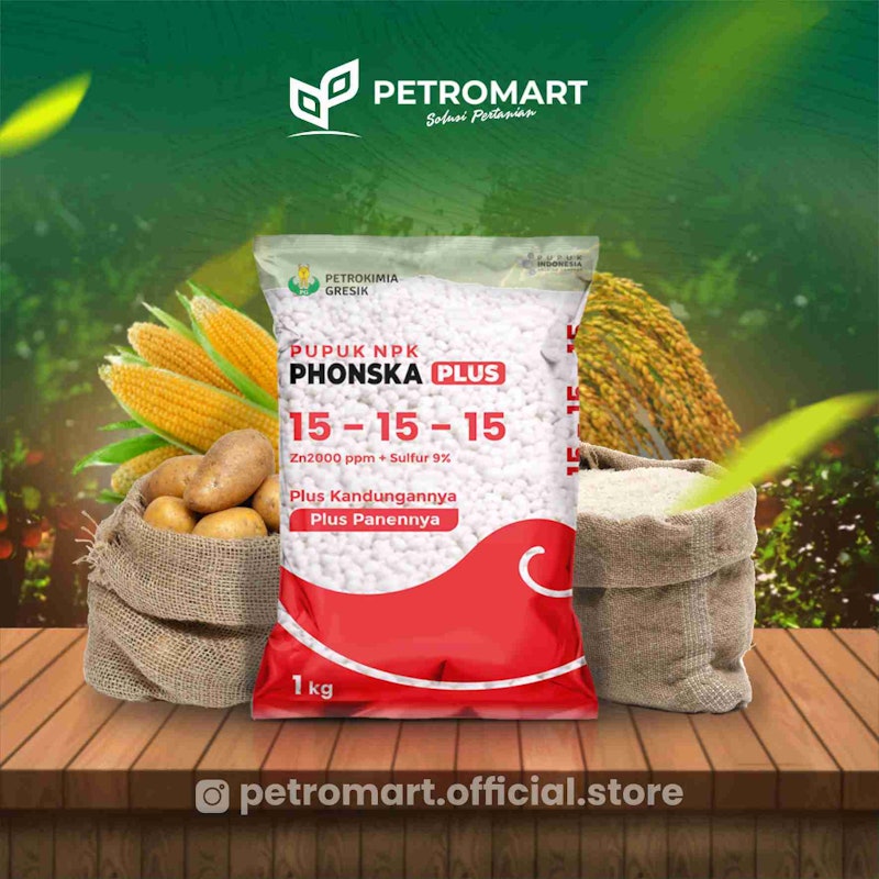 Pupuk NPK Phonska Plus 15-15-15 2