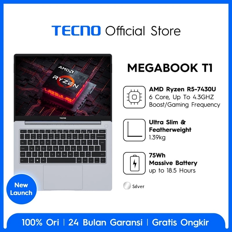 Tecno Megabook T1 R5 5