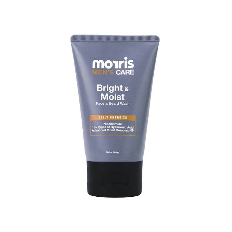 Men's Care Bright and Moist Face and Beard Wash 1