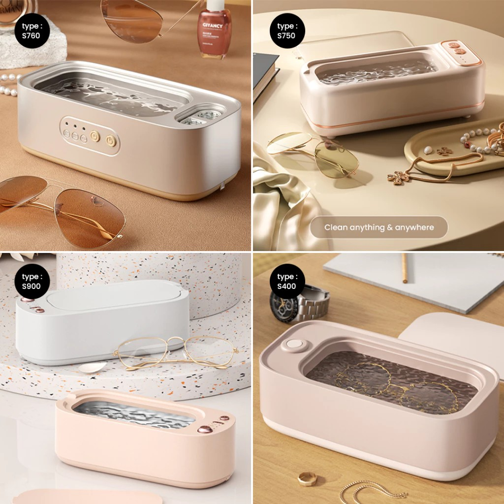  Colore.in Mesin Pembersih Kacamata Ultrasonic Pink S-700