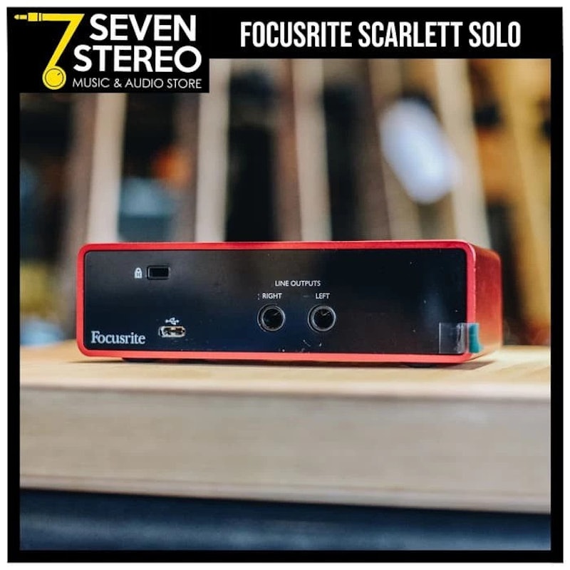 Focusrite Scarlett Solo 4th Generation 4