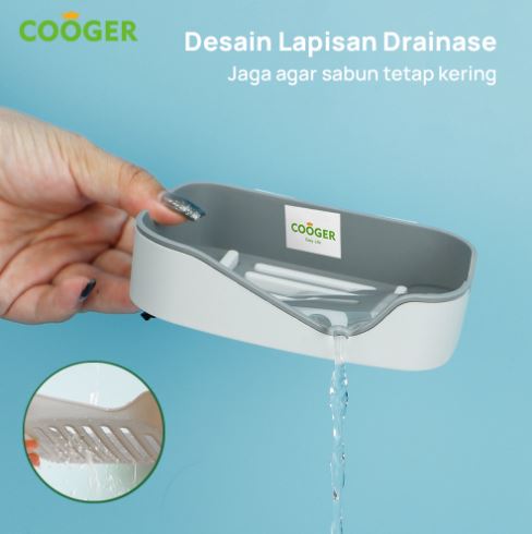 Cooger Box Wadah Tempat Penyimpanan Sabun