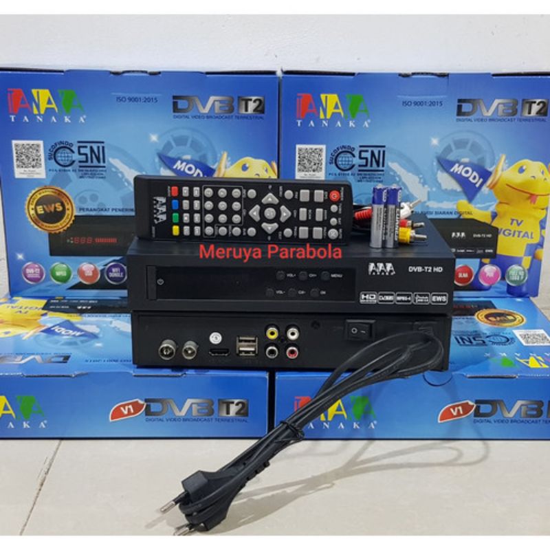 Tanaka Elektronika Indonesia Tanaka Set Top Box Digital  DVB T2
