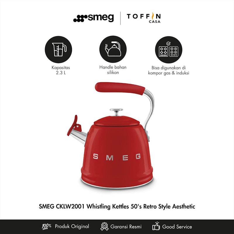 SMEG Whistling Kettle 5