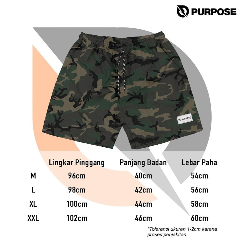 PURPOSE Boardshort Matt Camo 5