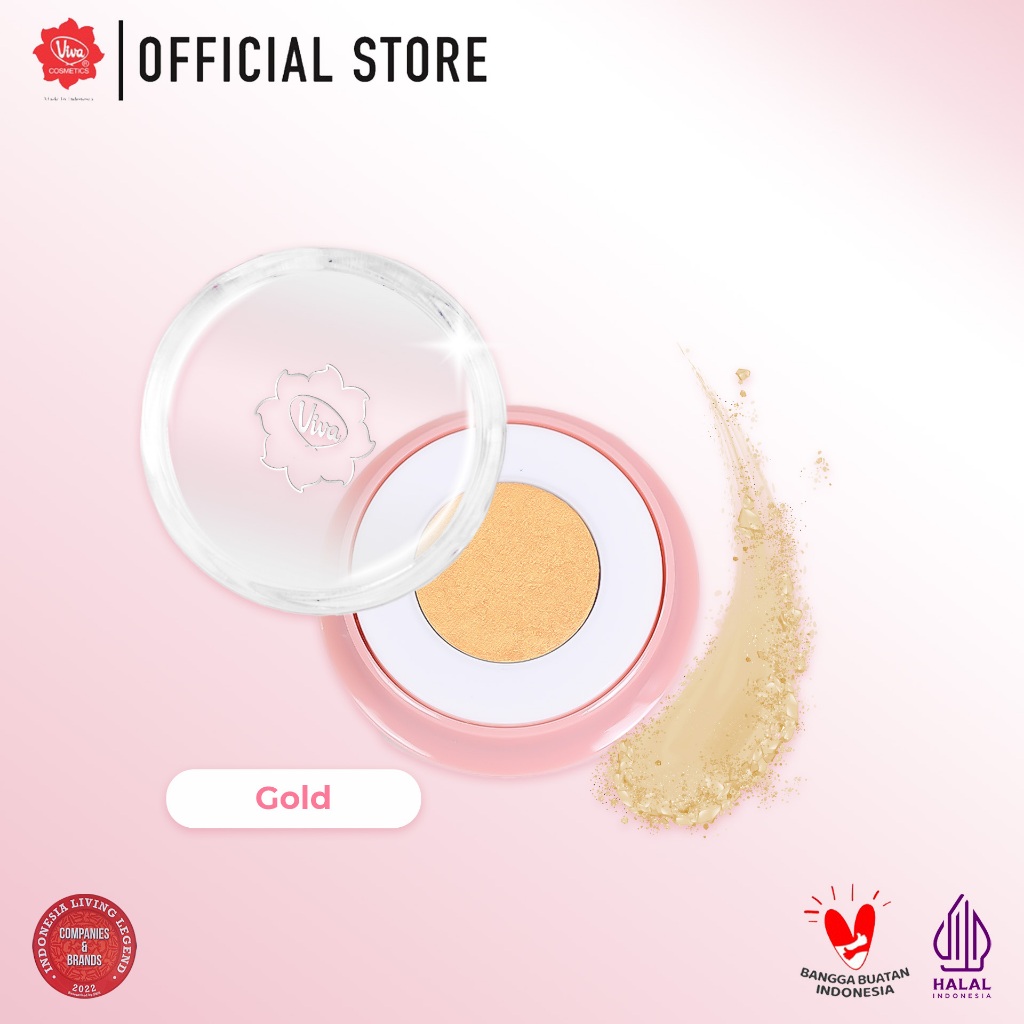 Viva Eye Shadow Cream Special Color Gold