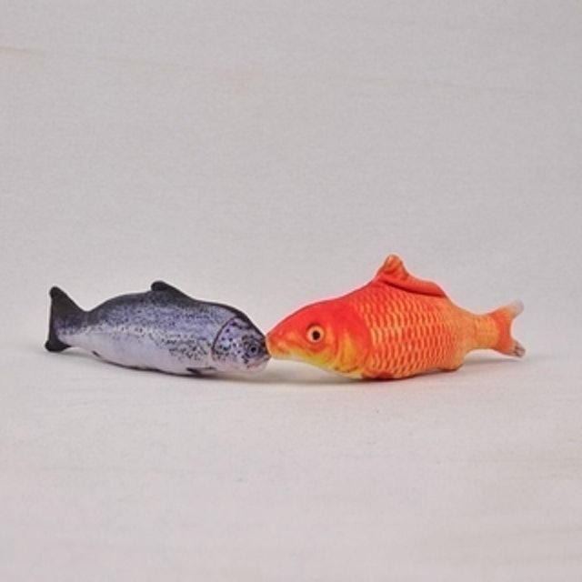 CATNIPKISS Mainan Kucing Doll Fish  3
