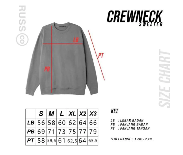 Russ Sweater Crewneck Primary Khaki 4