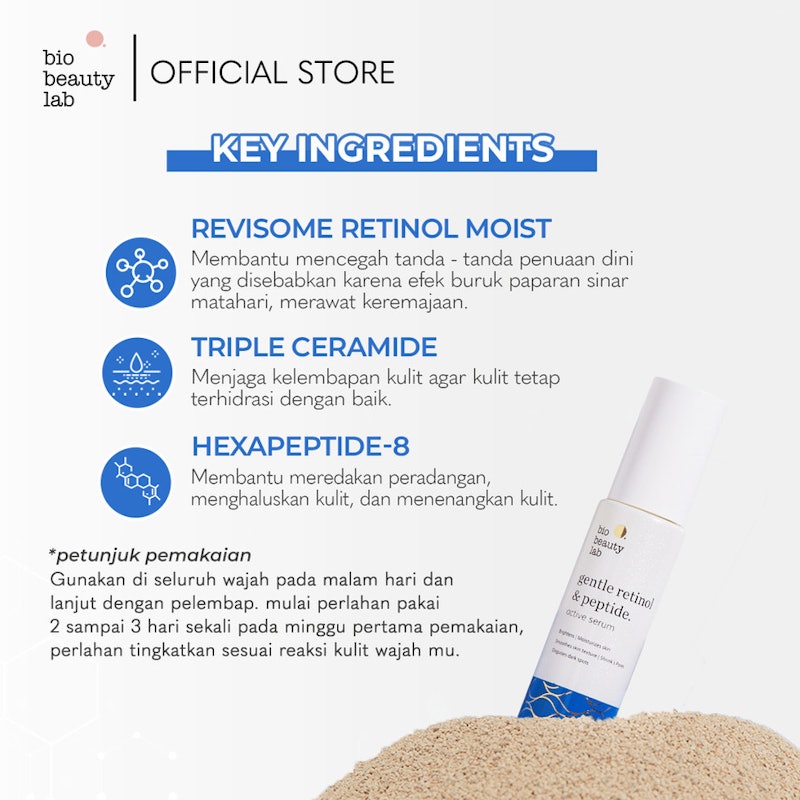 Gentle Retinol & Peptide Active Serum 3