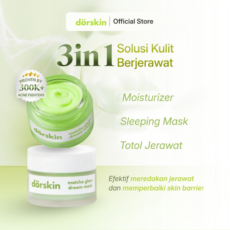 dörskin Matcha Glow Dream Mask