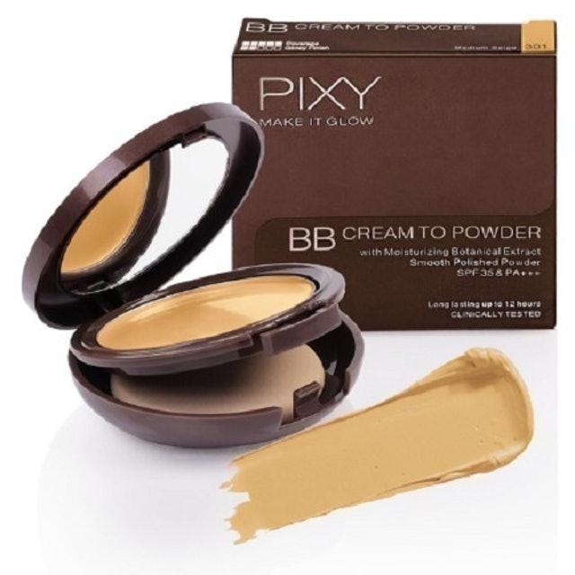 PIXY Cosmetics Make It Glow BB Cream To Powder