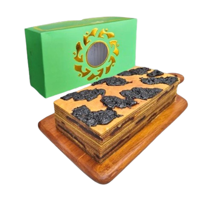 Zulaikha Lapis Legit Plum (A/D) Super Wisman 20x10 cm