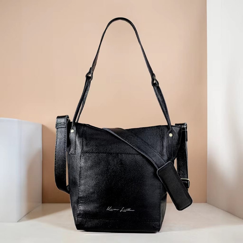 Kenes Leather Tote Bag Minerva 5