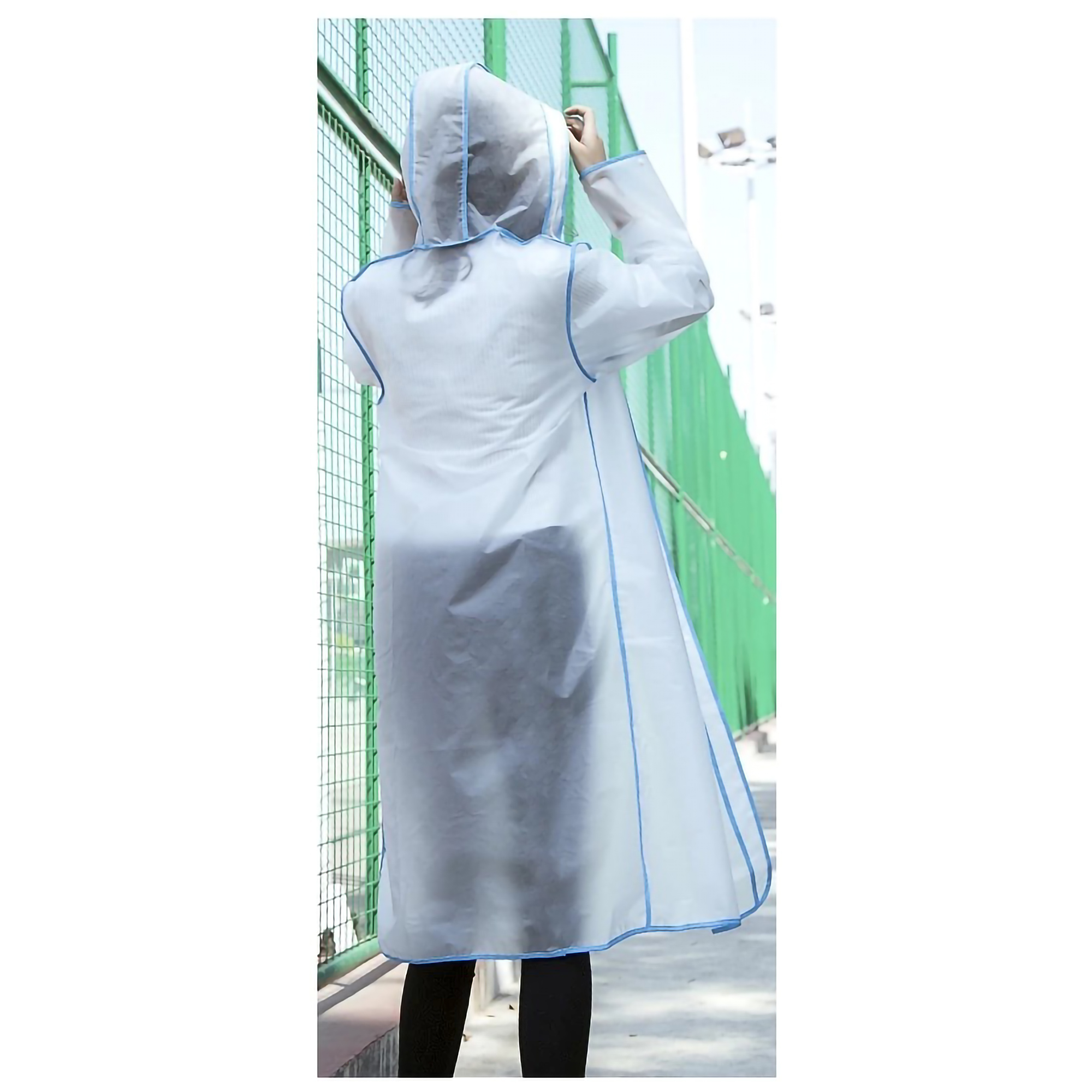  Suksestech Jas Hujan Korea Style Transparan 80927