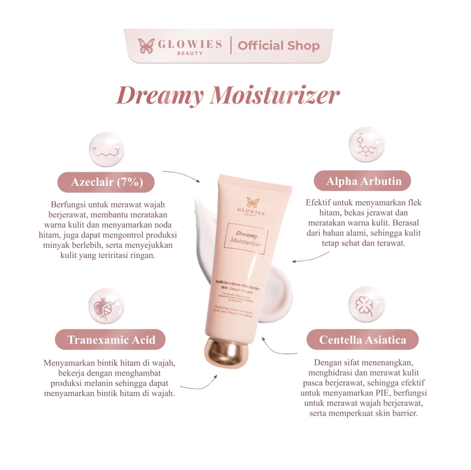  Glowies Dreamy Moisturizer